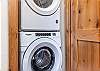 Washer and dryer are offered in unit for your convenience.