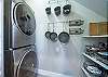 In kitchen pantry you will find a washer and dryer