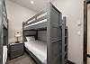 3rd bedroom offers 2 sets of twin over twin bunks. 