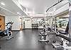 Fitness room located on 1st floor in C bldg