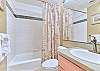 Lower Bathroom-
Located on the lower entry level just a few steps from the third and fourth bedrooms.
