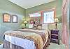 Second Bedroom-
Located on the second floor with king bed, 2 lighted night tables, and large closet.