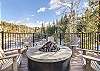 Ameinity deck with firepit and seating