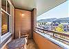 Private Balcony-
Accessed from the living area with views of the mountains and the Village.