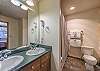 En-Suite Bathroom-
Located off the Second bedroom.
