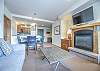Open Floor Plan-
Living area, dining area, and kitchen all flow together nicely with the open floor plan.