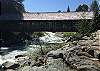 Beautiful covered bridge just moments from the property