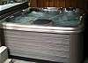 New hot tub - great after a long day skiing or cycling!