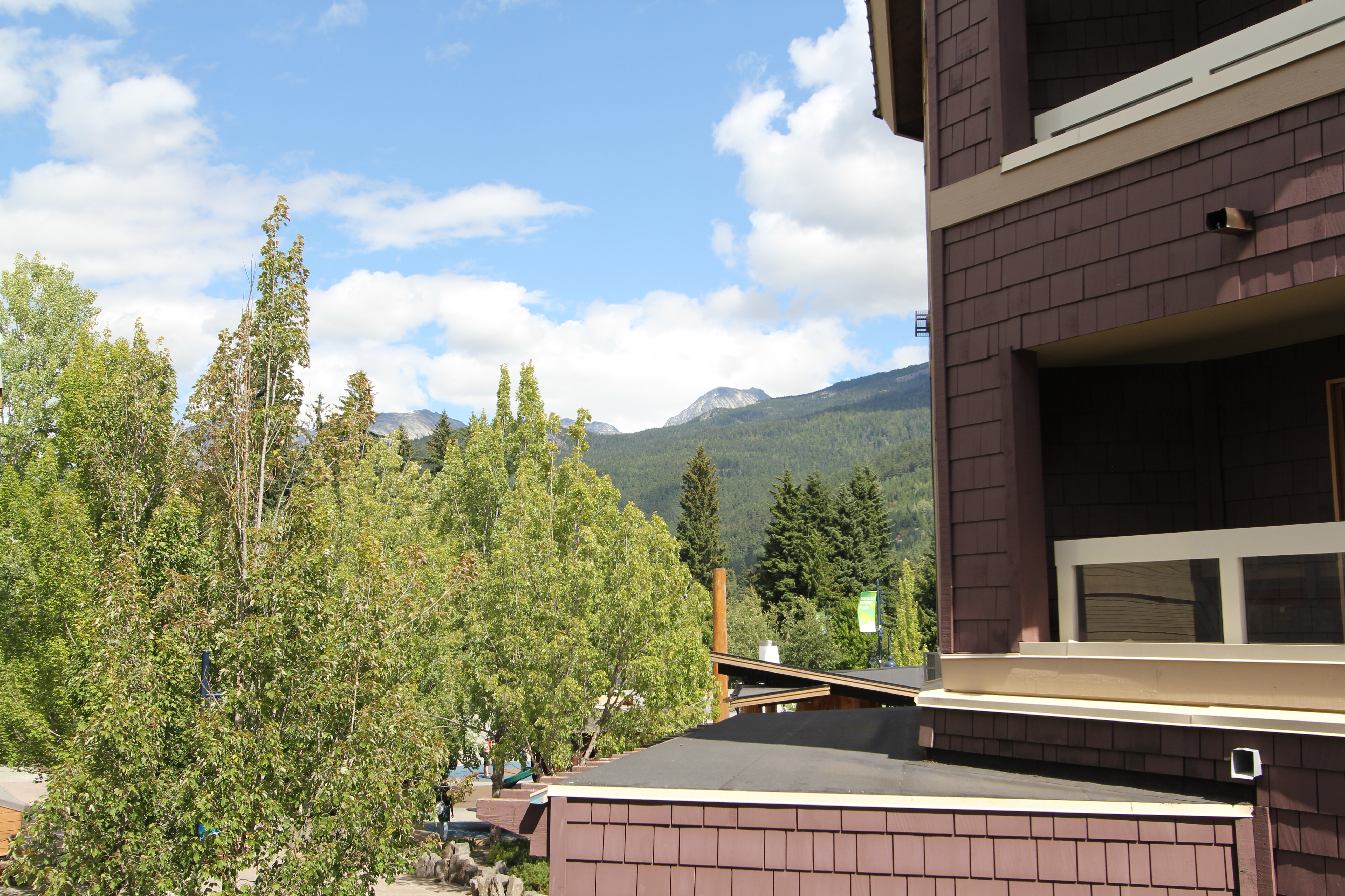 View from the balcony