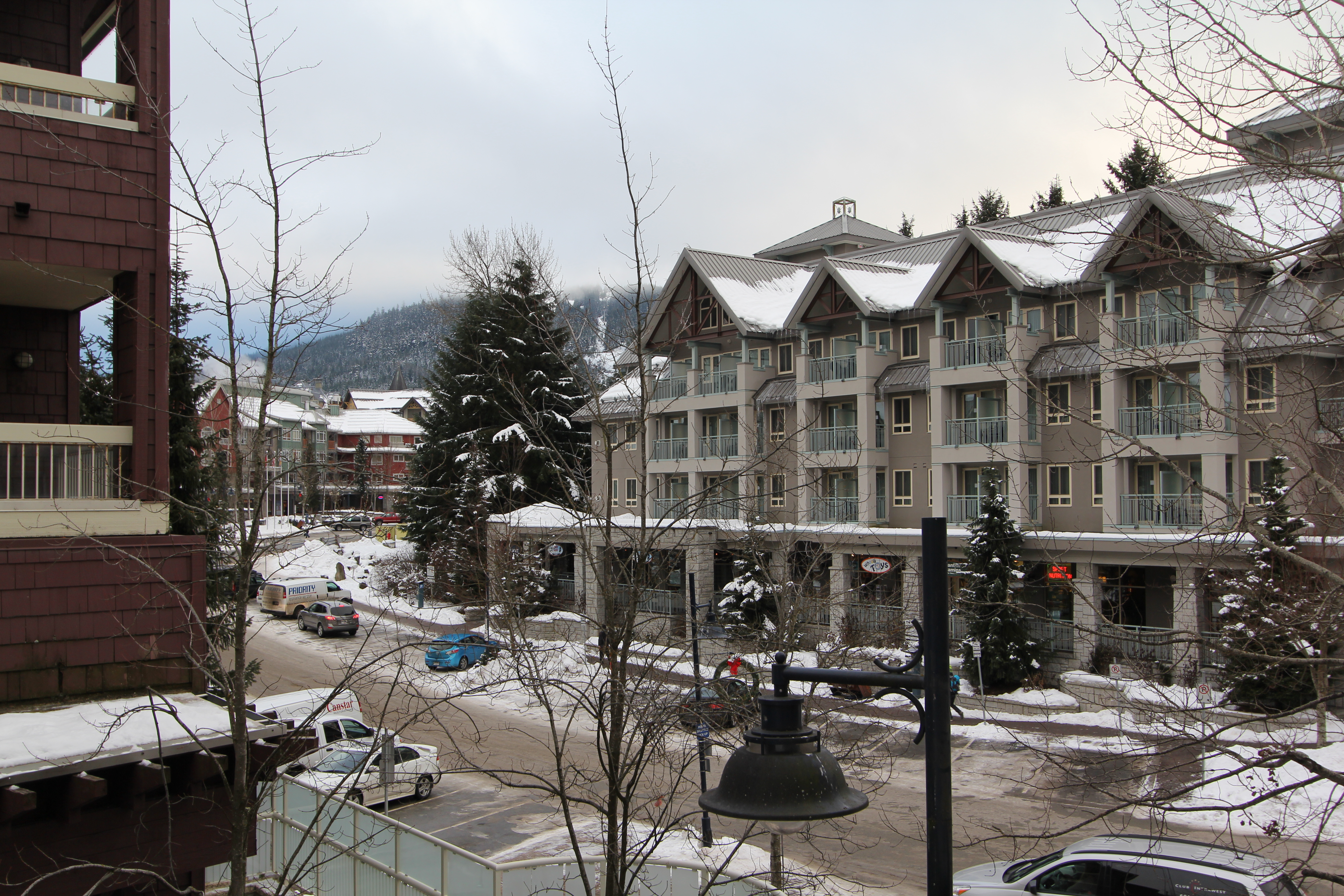 View from the balcony