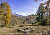 Outdoor fire pit with beautiful mountain views 