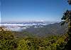 Mountain view from cabin. 