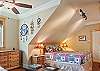 Third Bedroom in Loft with Full Bath