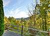 Gorgeous mountain view from cabin