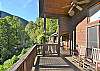 Front Deck with rocking chairs. 