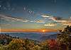 Gorgeous mountain view from cabin.