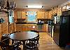 Kitchen with dining area
