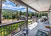 Front porch view of the mountains 