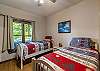 Fourth bedroom located downstairs with two Twin beds. 