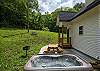 Outdoor hot tub