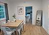 Open and spacious living and dining space.