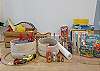 Plenty of games and books to keep both children and adults occupied during your stay