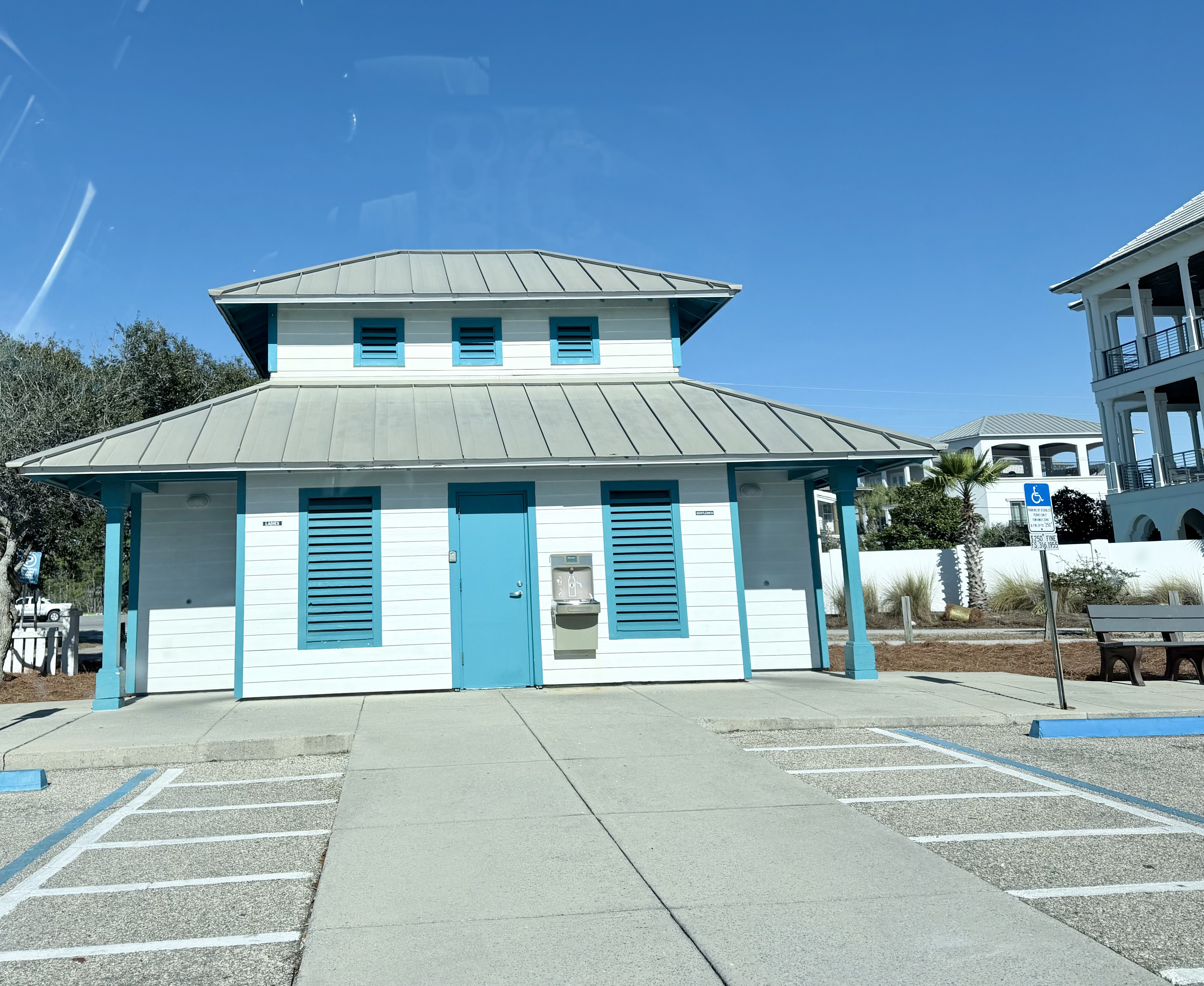 Off Site Beach Access parking with bathrooms 