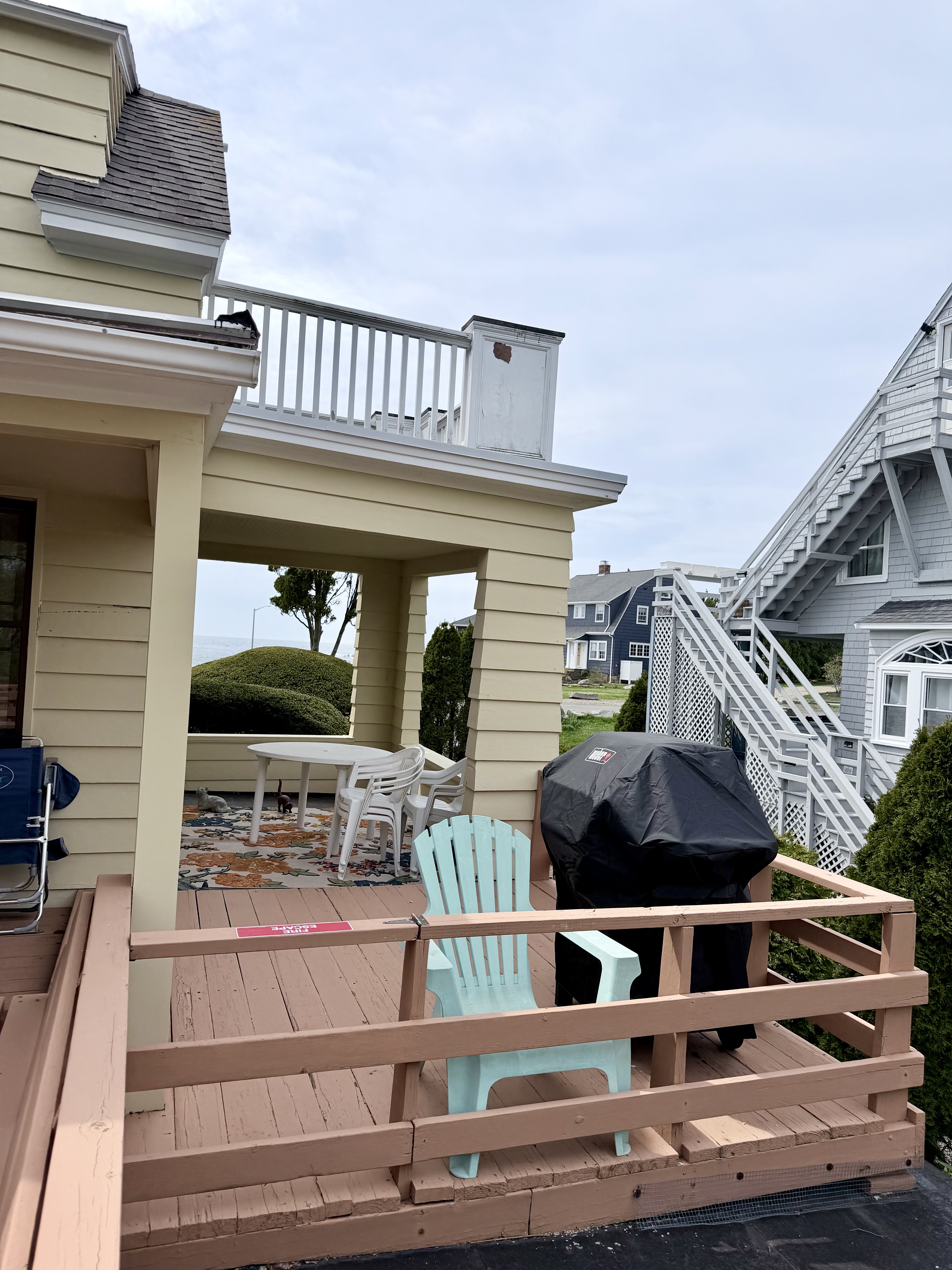 View off the back Patio on Second Level off Dinning area